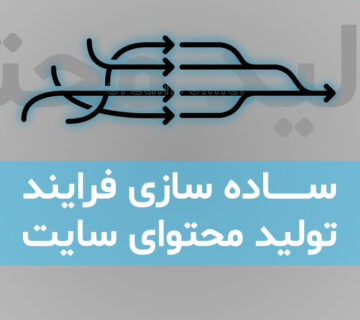 ساده سازی فرایند تولید محتوای سایت