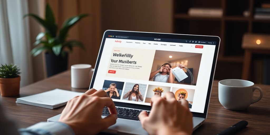 تصویر از طراحی زیبای وبسایت و تجربه کاربری