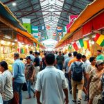 بازارهای بین‌المللی با تنوع و رنگ‌های مختلف