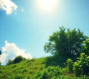 تصویری از طبیعت و رشد بدون تبلیغات