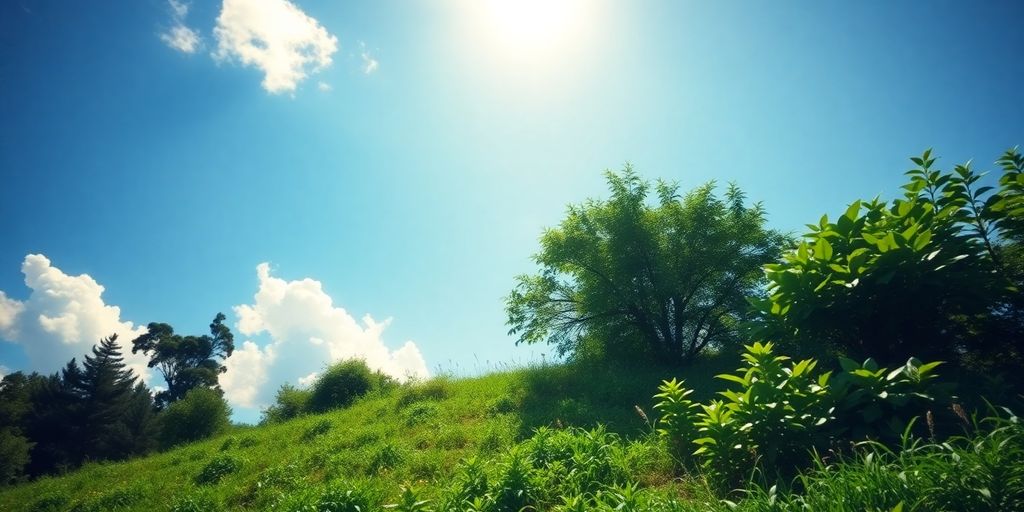 تصویری از طبیعت و رشد بدون تبلیغات