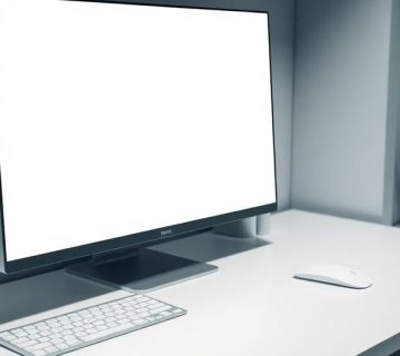 فضای خالی و بدون محتوا در یک دفتر کار