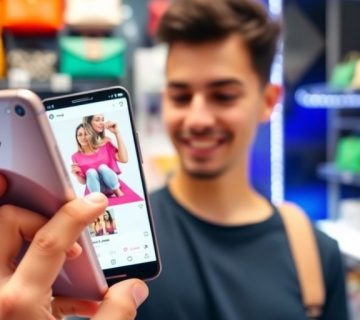 خرید از اینستاگرام با موبایل در حال انجام است.