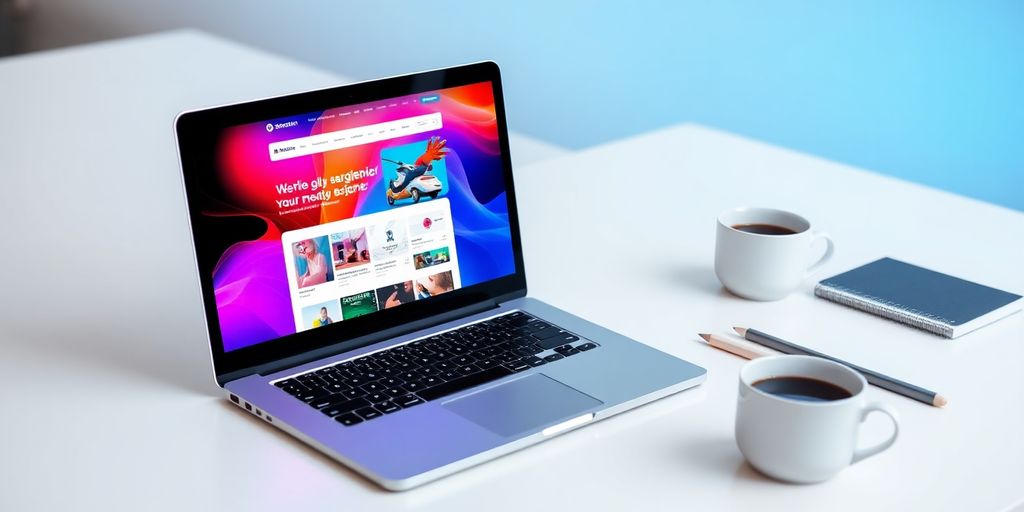 لپ تاپ مناسب برای طراحی سایت با صفحه نمایش رنگی