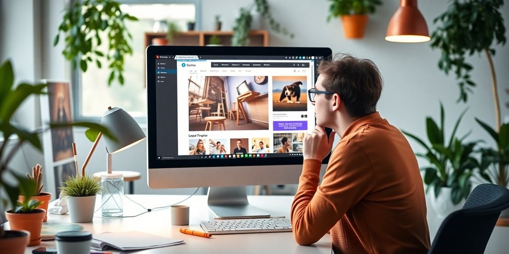 تصویر از یک کارگاه طراحی وب مدرن