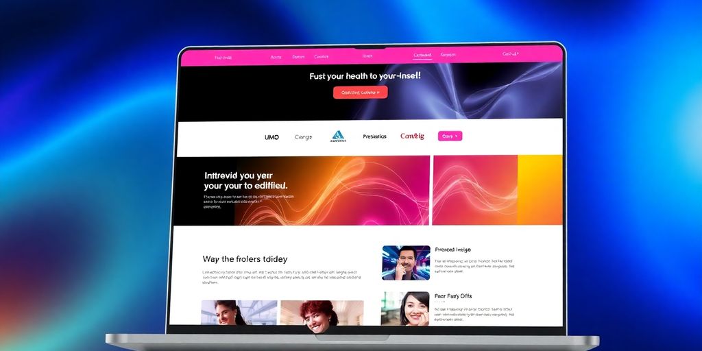 طراحی وب‌سایت زیبا و جذاب