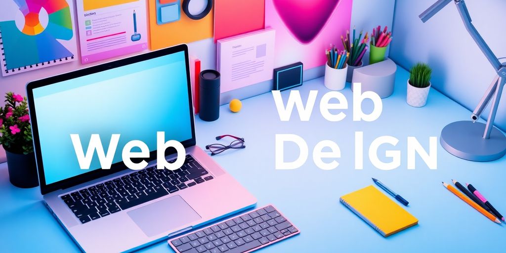 تصویری از یک طراحی وب مدرن و کارآمد