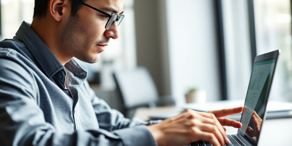 تحلیل داده‌های وب‌سایت بر روی لپ‌تاپ