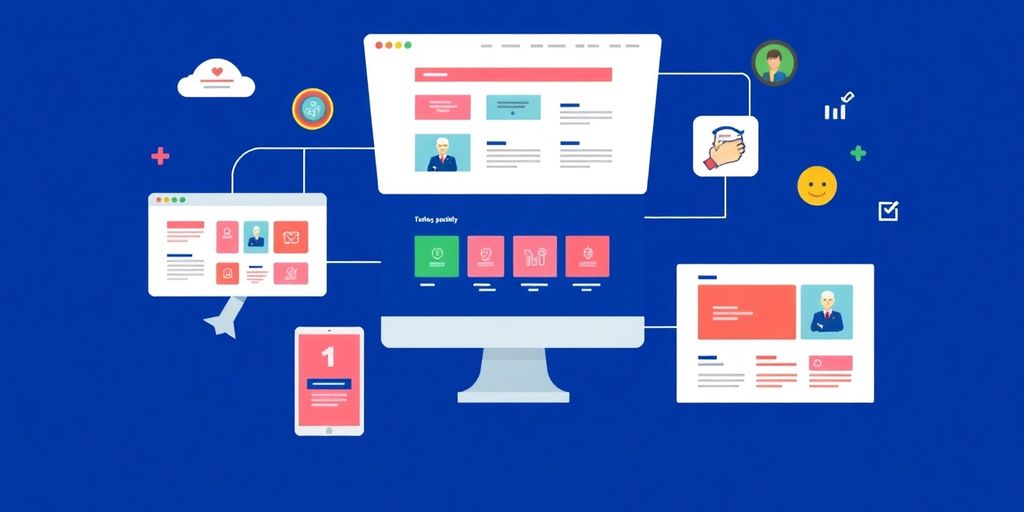 طراحی کاربرپسند وب‌سایت با رنگ‌های جذاب