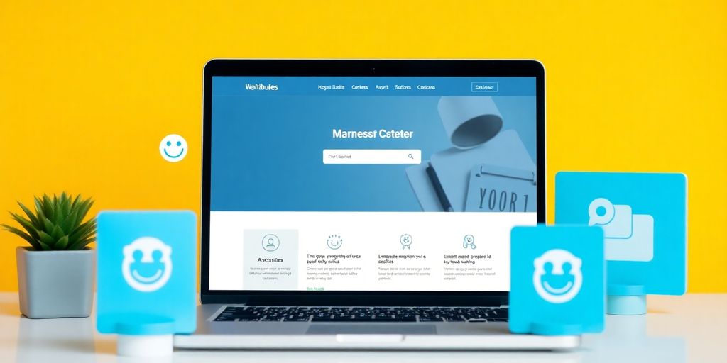 تصویری از یک وب‌سایت مدرن و کاربرپسند