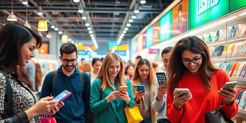 خرید آنلاین مشتریان با تنوع محصولات و دستگاه‌ها