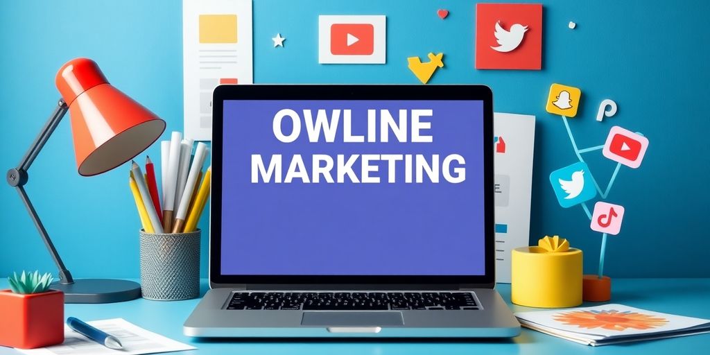 تصویری از تبلیغات آنلاین و بازاریابی دیجیتال