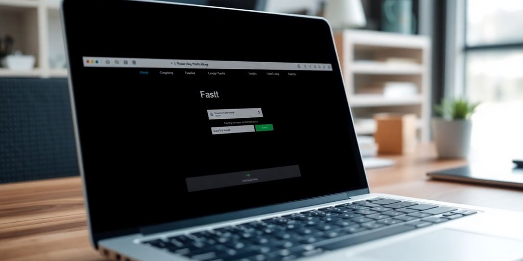 تصویر از یک وبسایت سریع و بهینه
