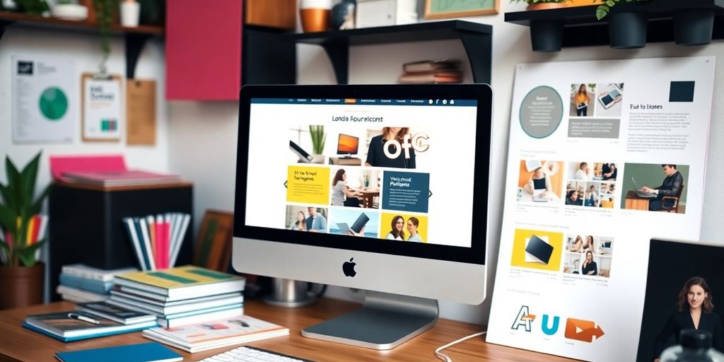 تصویر نزدیک از یک محل کار کسب‌وکار کوچک