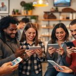 مشتریان محلی در حال استفاده از سایت بر روی دستگاه‌های مختلف