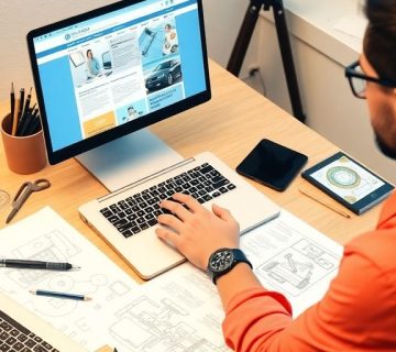 تغییرات وب‌سایت پس از طراحی اولیه