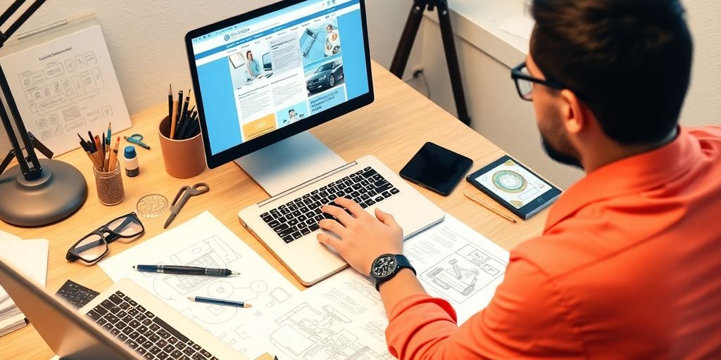 تغییرات وب‌سایت پس از طراحی اولیه